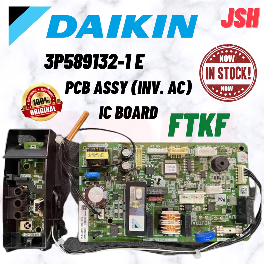 DAIKIN INVERTER INDOOR PCB ASSY (INV. AC) Model: FTKF20/25A/B*Part