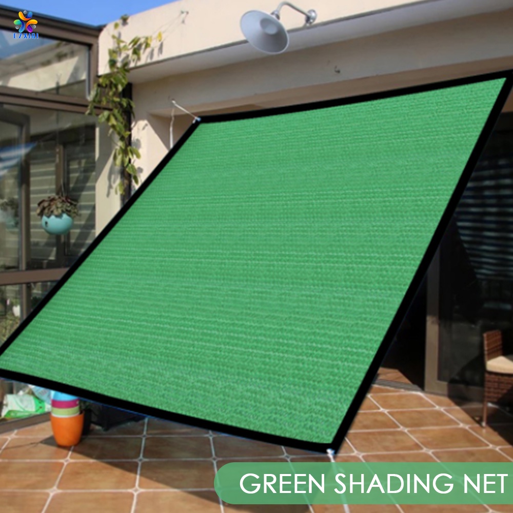 【CZXIQI】Anti-UV Green Sun Shading Net Outdoor Sunshade Net Garden ...