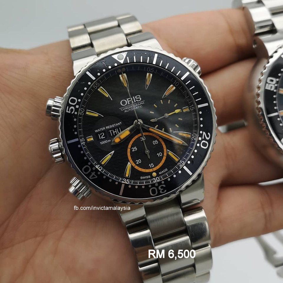 Harga jam oris discount chronograph