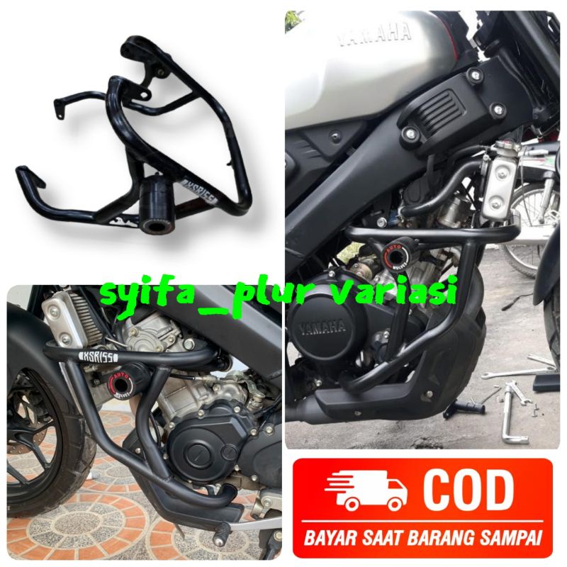 Tubular Crashbar Slider Agna Yamaha Xsr Shopee Malaysia