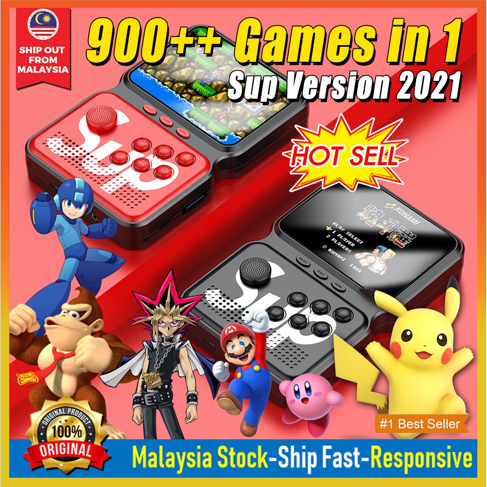 Second Generation Pokemon Gameboy Game Console SUP M3 Game & Watch Nintendo  Video Games Consoles Retro Classic 900 in 1 | Shopee Malaysia