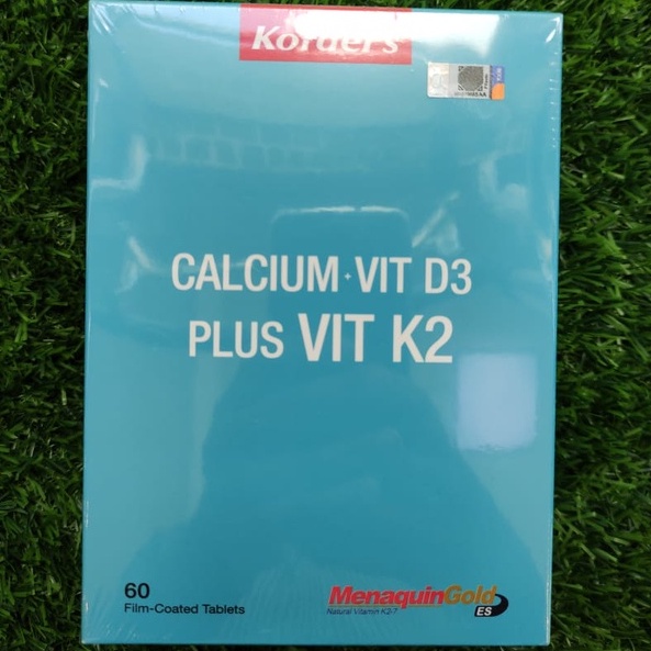 Kordels Calcium Vit D3 Plus Vit K2 60 Film Coated Tablets Shopee