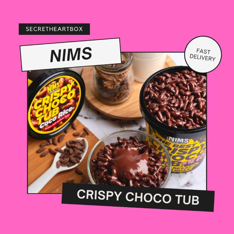 FOODIEMART NIMS Crispy Choco Tub 1x300g - Coco Ball/ Coco Crunch Mini/ Coco  Krisp/ Coco Rice (Coklat