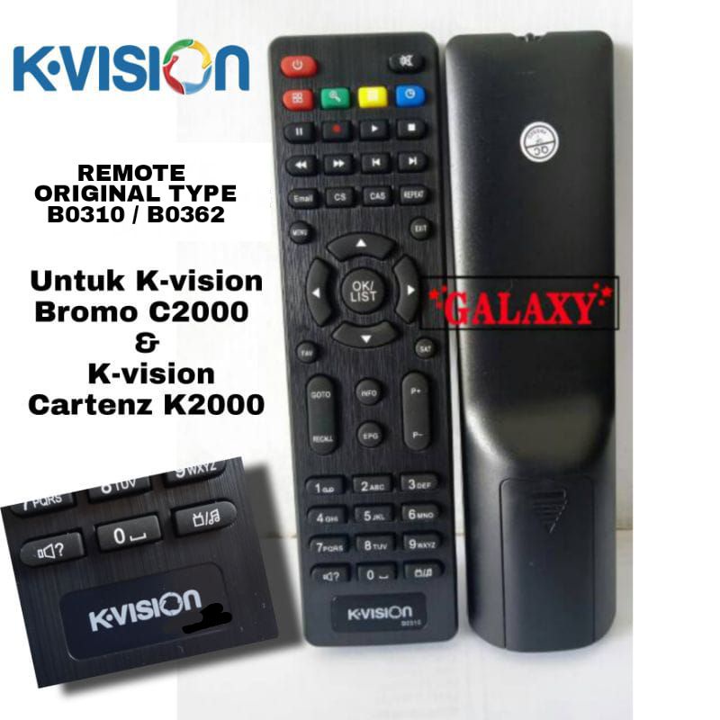 Original K-Vision Bromo C2000 Cartenz K2000 Remote Remote | Shopee Malaysia