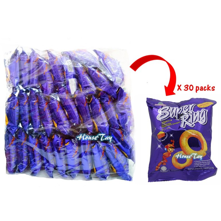 Super Ring Cheese 14 g x 30 Packets | Shopee Malaysia