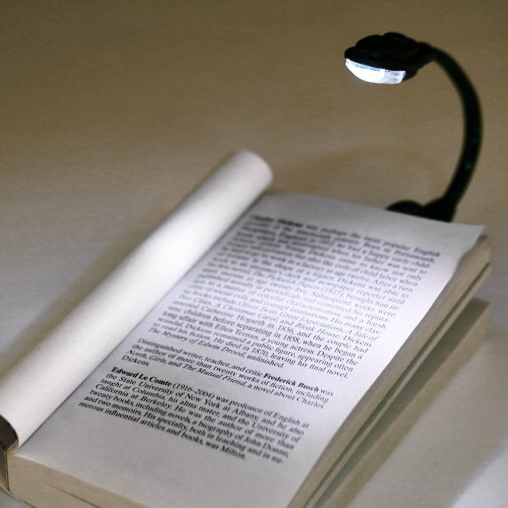 Mini Clipon Reading Light For Books Reading Light Mini Led Clip Book