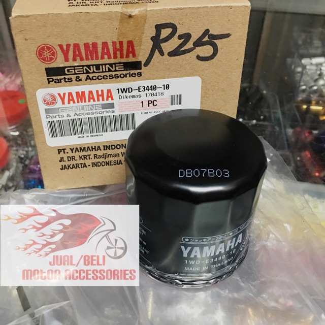 100% Original Yamaha R25 Oil Filter | Shopee Malaysia