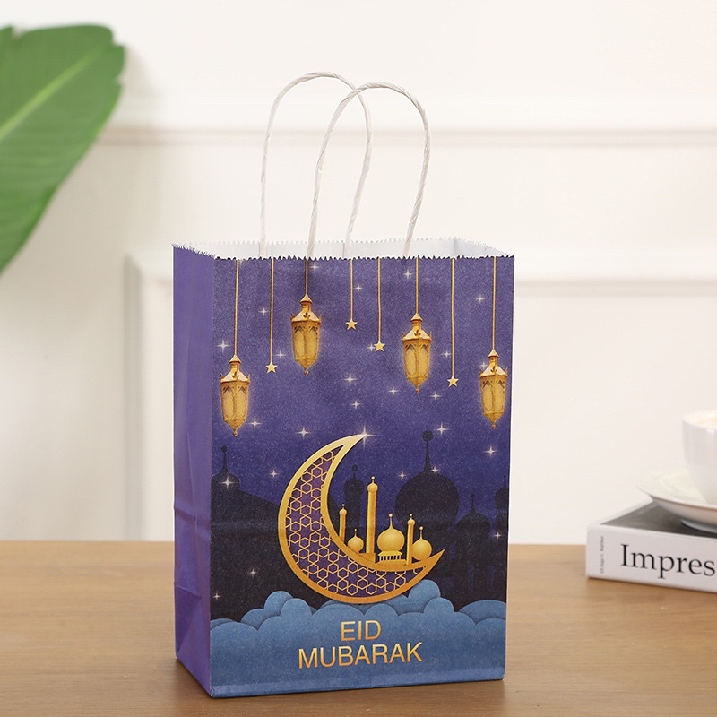 LYCOTTEᵐʸ Handle Paper Bag Ramadan Raya Gift Bag Goodies Bag Pattern ...