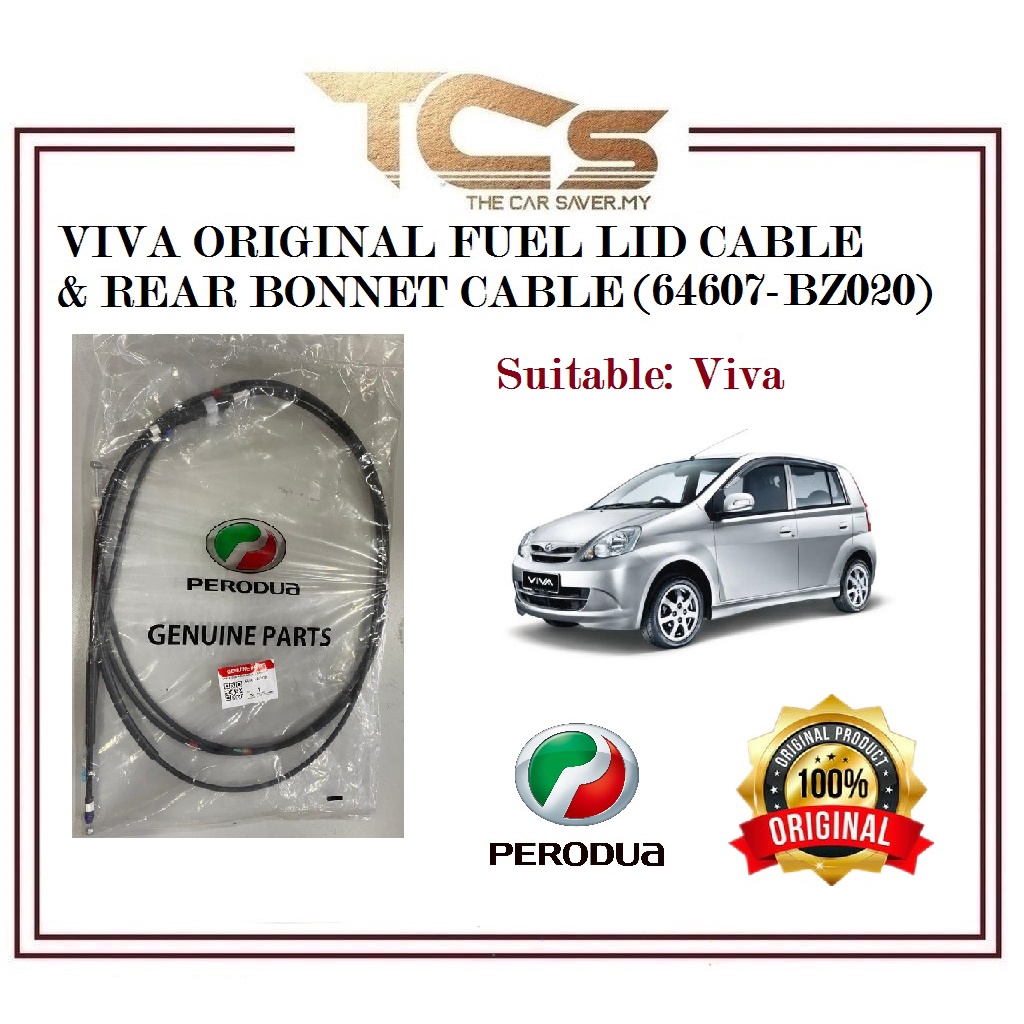 REAR CABLE & FUEL TANK CABLE ORIGINAL PERODUA VIVA FUEL LID LOCK