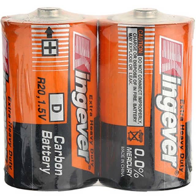 Kingever R20 Size D 1.5V Heavy Duty Battery (24pcs/box)/AA / AAA (40PCS ...