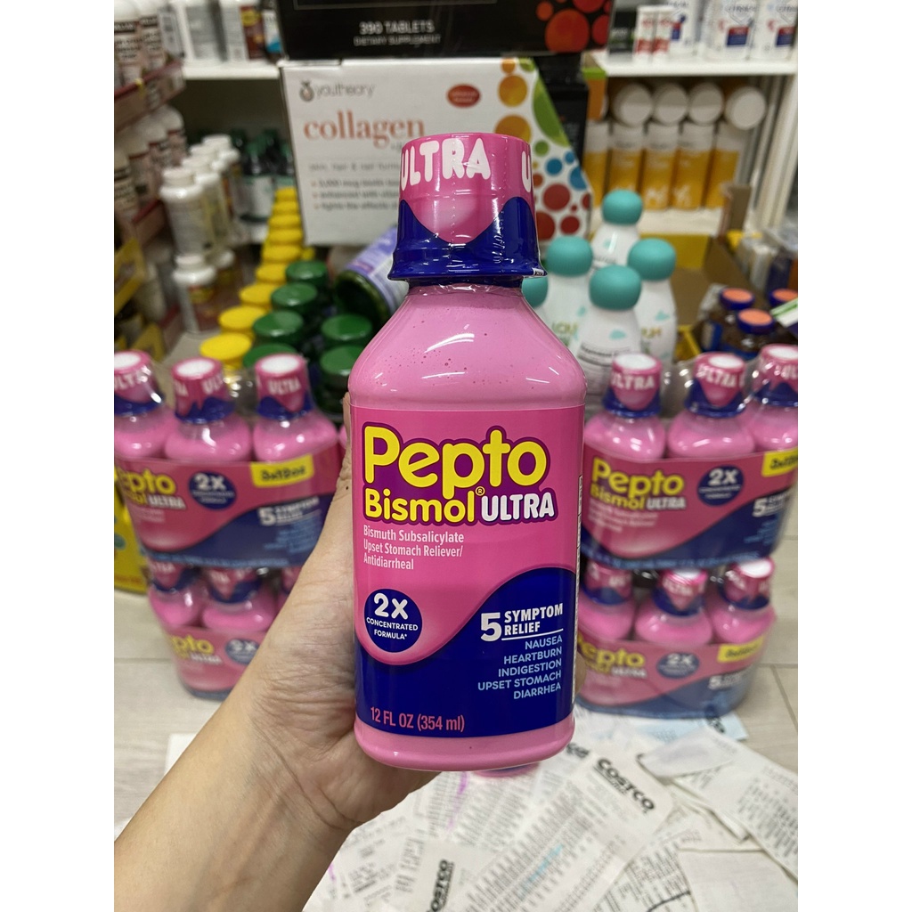 Pepto Bismol Ultra Gastrointestinal Syrup 354ml Genuine From SX Usa