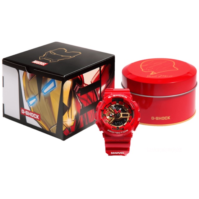 Casio G Shock X Marvel Avengers IRONMAN GA 110IRONMAN Shopee Malaysia