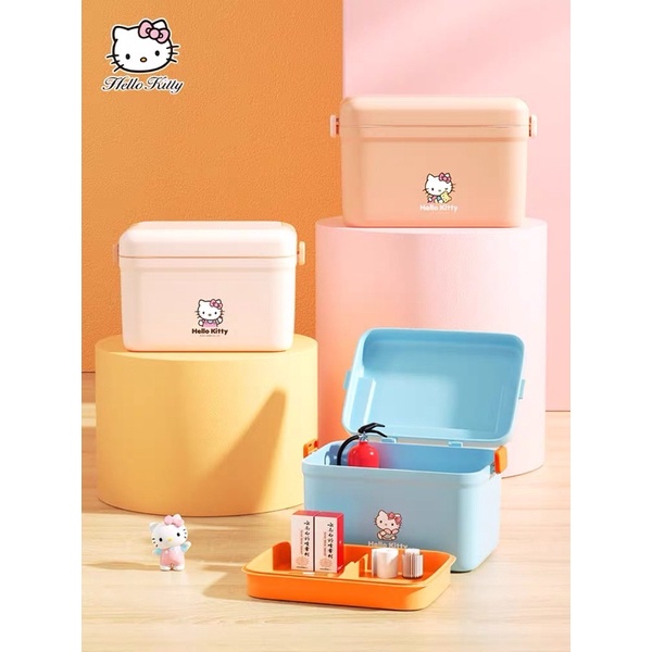 original hello kitty storage box, container, hello kitty first aid box ...