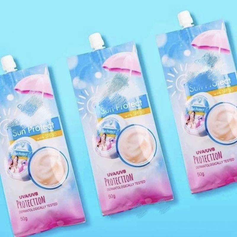 🇲🇾ORIGINAL SUNSCREEN PROTECT GEL CREAM 50🇲🇾 | Shopee Malaysia