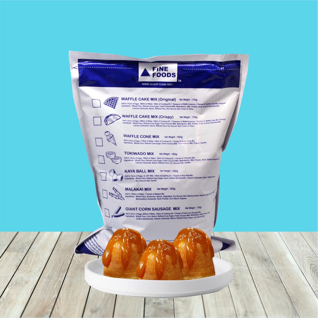 FINE FOODS Kaya Ball Premix / Tepung Kaya Ball Shopee Malaysia