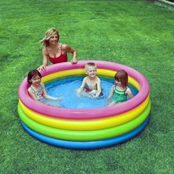 Rainbow POOL (168*46cm) | Shopee Malaysia