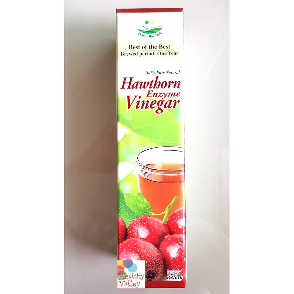 Green Bio Tech Hawthorn Enzyme Vinegar (山楂酵素醋) 375ml📣 Shopee Malaysia