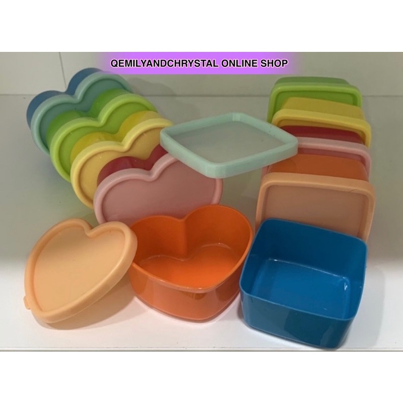 5 in 1 Pack Mini Colourful Mix Colour Small Container Food Storage ...