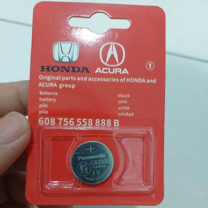 Battery Cr2032 for honda Accord City Civic HRV BRV Jazz car remote date