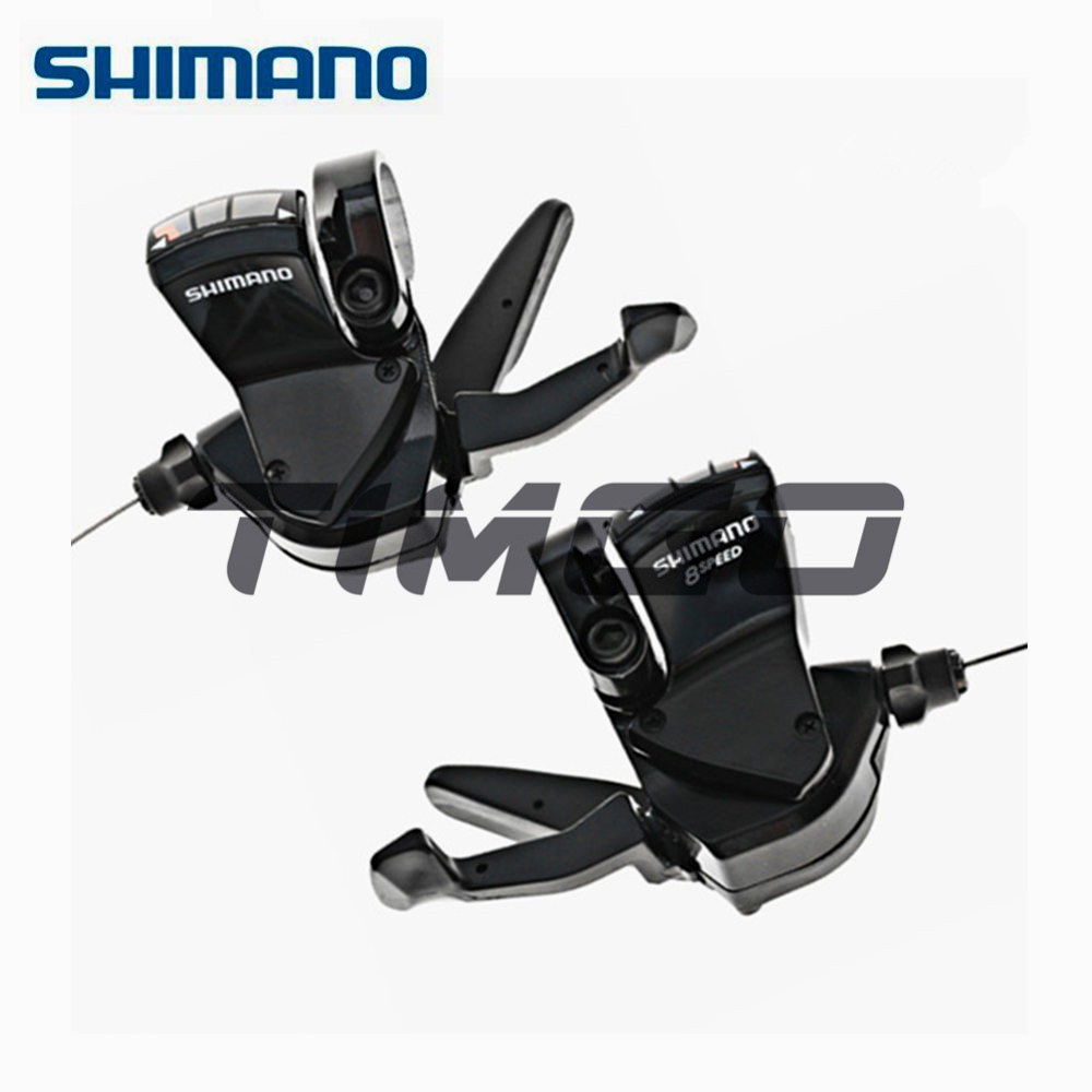 Shimano SL-R441 SL-R440 Road Bike 3×8 Speed Shifter Trigger Flat Bar ...
