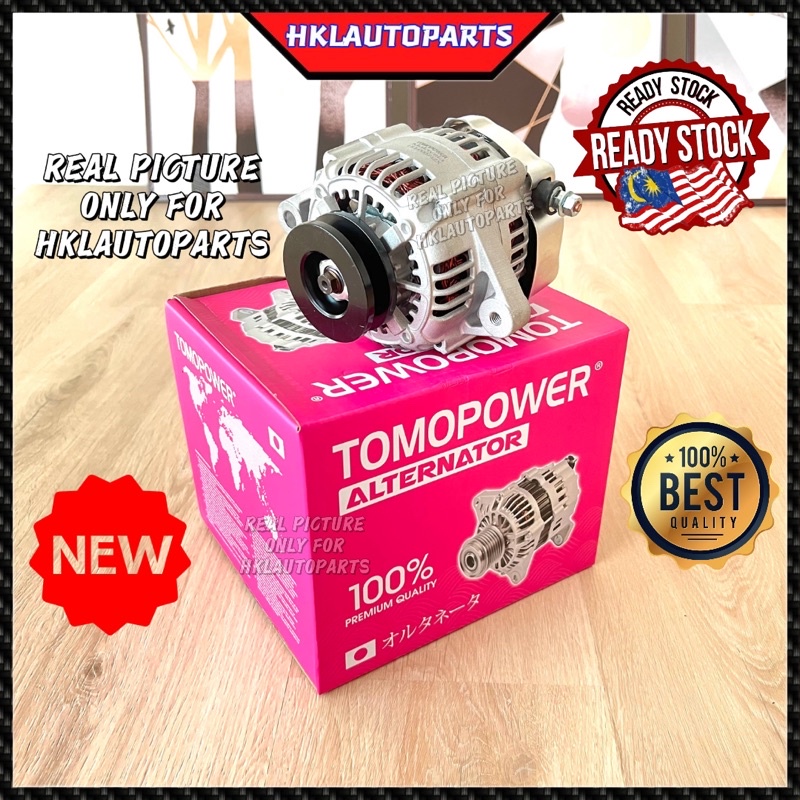 (NEW)TOMOPOWER ALTERNATOR PERODUA KANCIL 660 850 50A 2PIN 12V Shopee