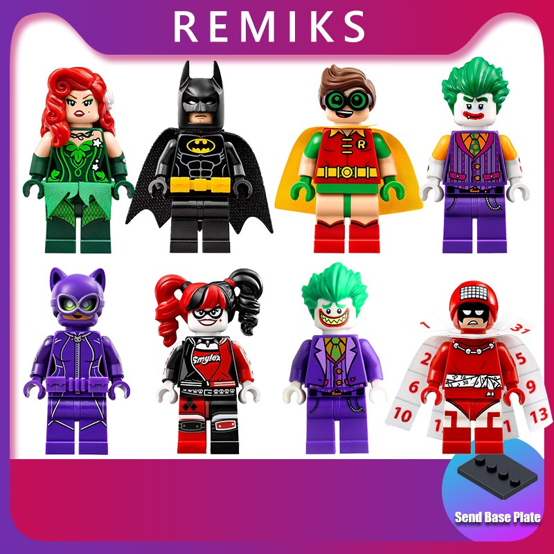 Compatible DC Super Heroes Batman Minifigures Building Blocks Toys ...