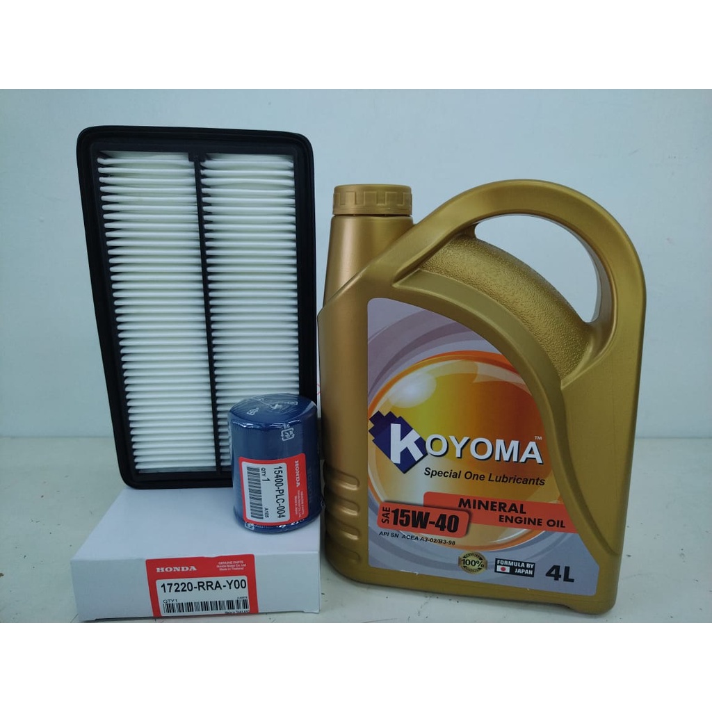 HONDA CIVIC FD SNB 2.0 2006y 2011y AIR FILTER + OIL FILTER + KOYOMA