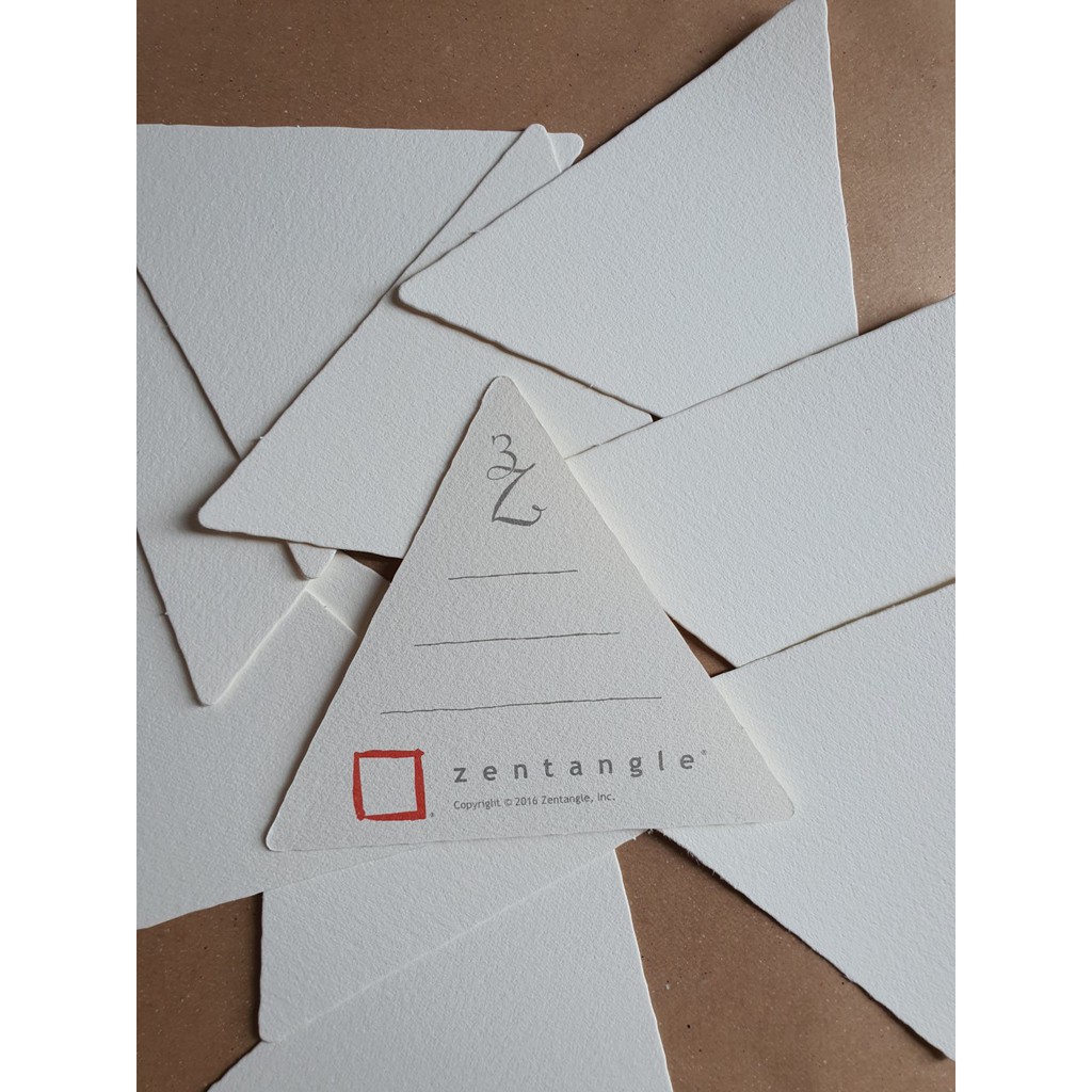 Original Zentangle 3Z Paper Tiles (10pcs) Shopee Malaysia