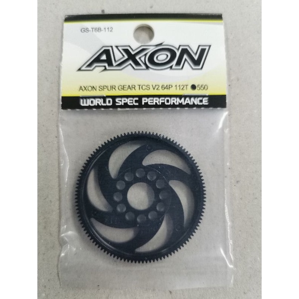 Axon TCS V2 64P Spur Gear (114T) [AXOGS-T6B-114] - AMain Hobbies
