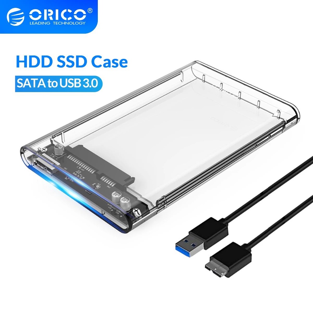 ORICO HDD Enclosure inch Transparent Hard Drive
