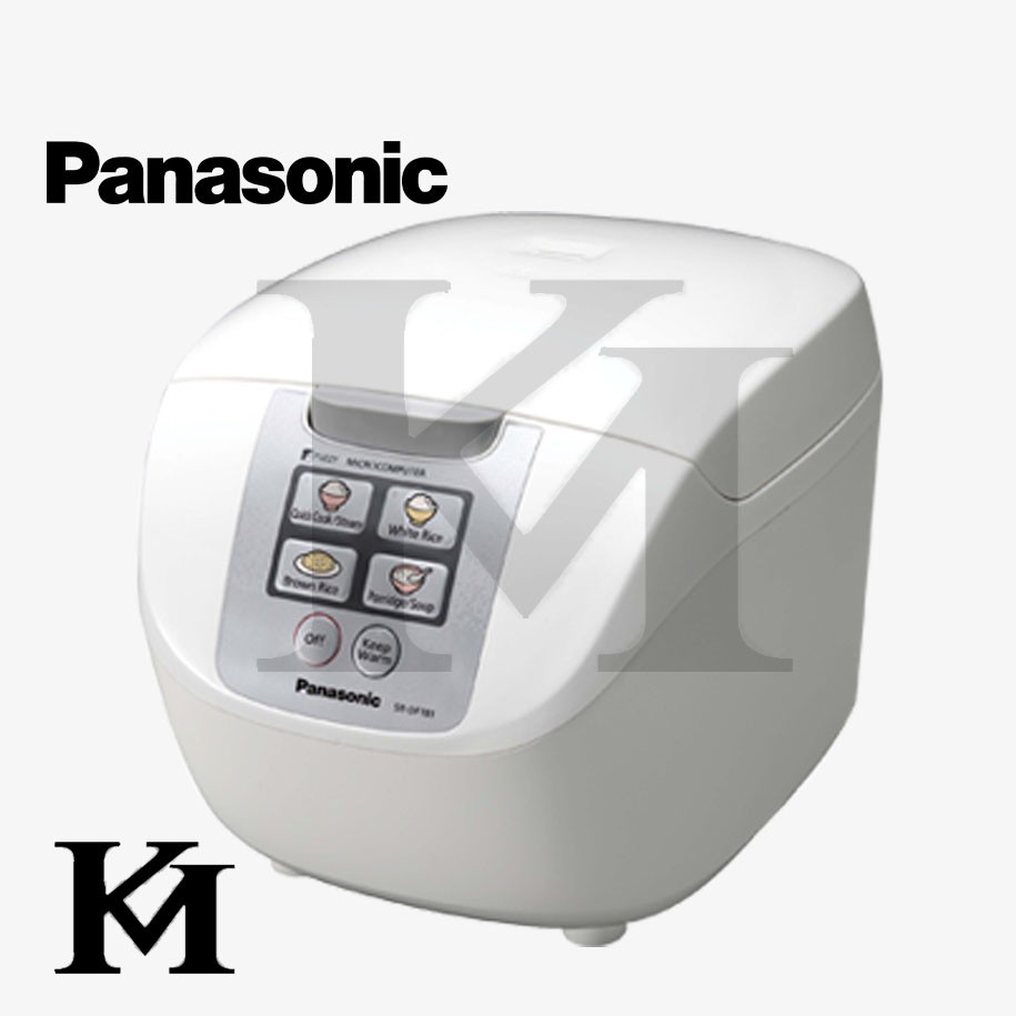 Panasonic Jar Rice Cooker (Microcomputer) SR-DF181PSK / SR-DF181WSK ...