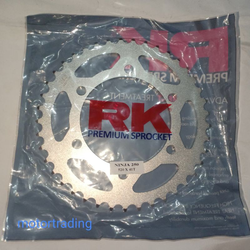 Kawasaki Ninja 250 / R25 / Z250 / MT25 RK Sprocket 520 X 40T-46T