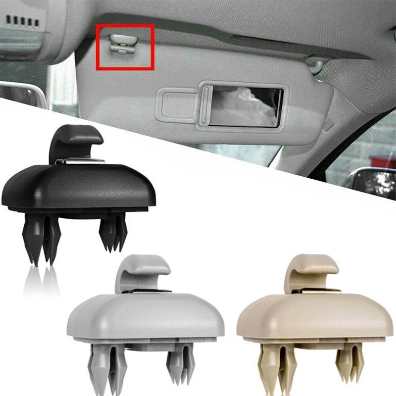 2Pcs Sun Visor Clip / Sun Visor Hook Clip Bracket for Audi A1 A3 A4 A5