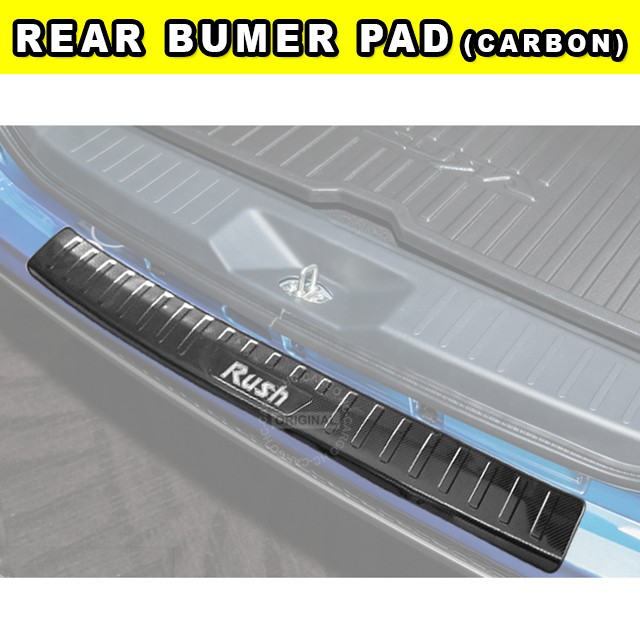 Toyota Rush 2019 - 2022 Rear Bumper Pad (Carbon) | Shopee Malaysia