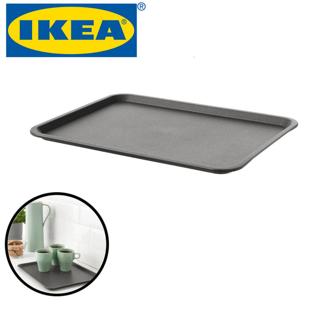 IKEA Tillgang Plastic Black Colour Serving Tray Serveware 37x29 cm Big