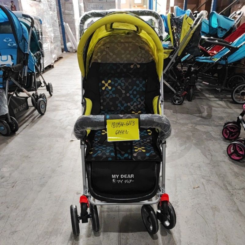 My Dear Two Way Facing Baby Stroller My Dear 18054 6113 Green Display Unit Shopee Malaysia