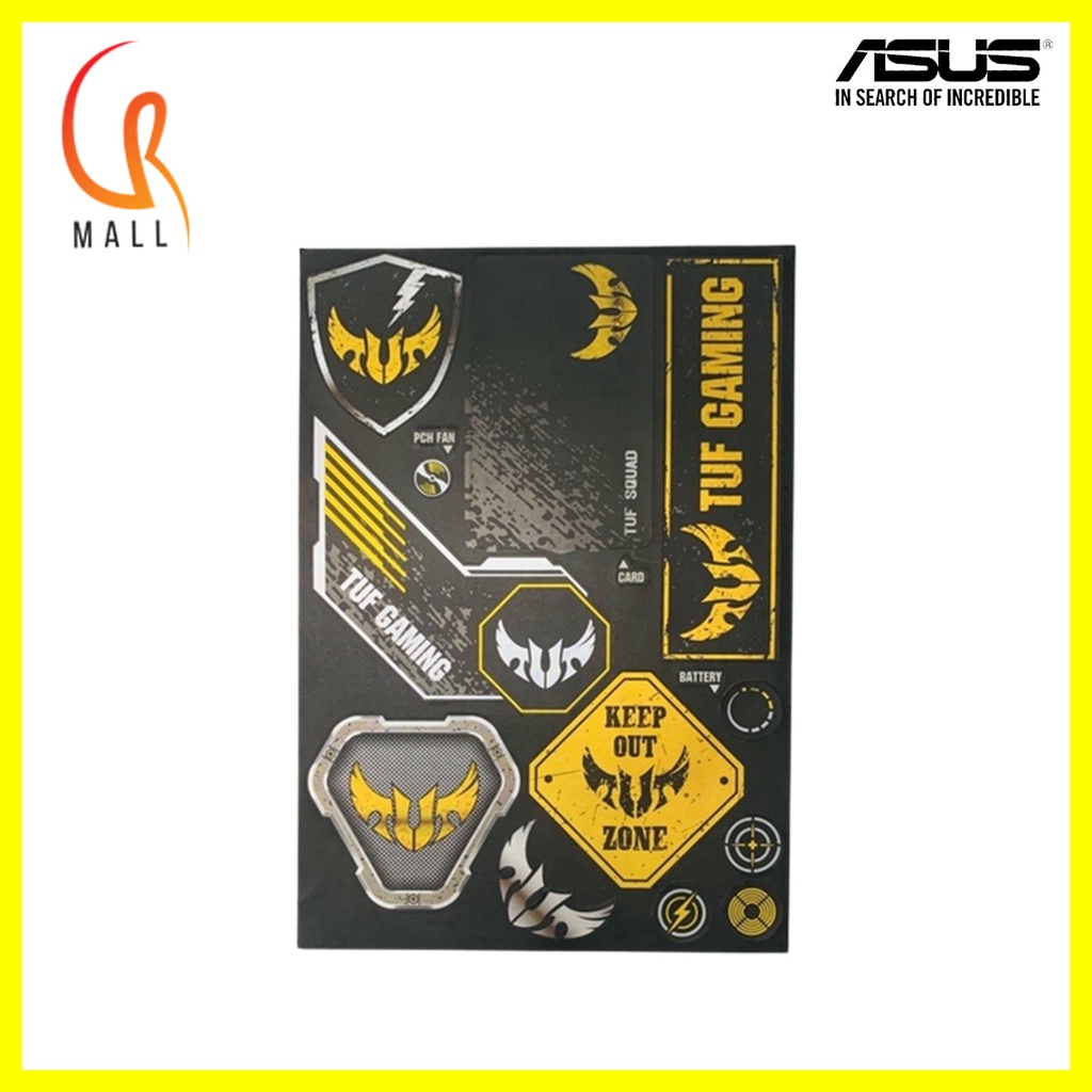 AsusTuf Gaming For laptop pc Computer Original Sticker | Shopee Malaysia
