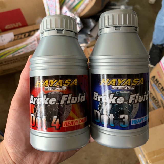 Brake Fluid Dot 3 Dot 4 Hayasa 350ml Shopee Malaysia