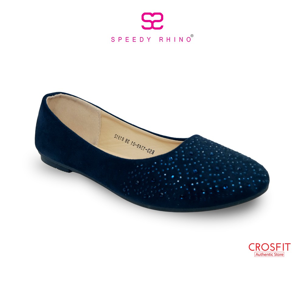 Ladies clearance navy flats