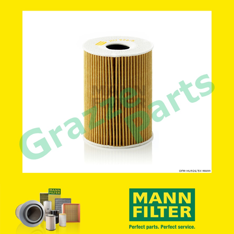 5x MANN-FILTER HU 926/5 z ÖLFILTER MIT DICHTUNG FILTEREINSATZ 5-STÜCK