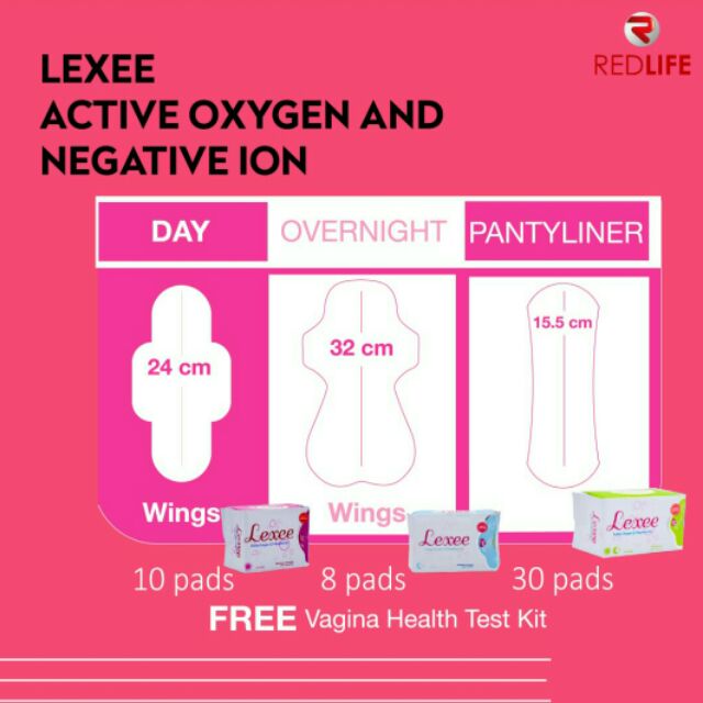 LEXEE PAD # NIGHT#DAY#DAILY(PANTYLINER) | Shopee Malaysia