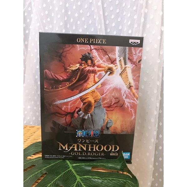 -Original- GOLD STICKER/TOEI BANPRESTO ONE PIECE MANHOOD ICHIBANSHO ...