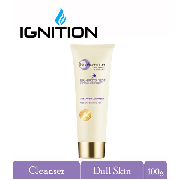Bioessence BioBird Nest Collagen Cleanser 100g Shopee Malaysia