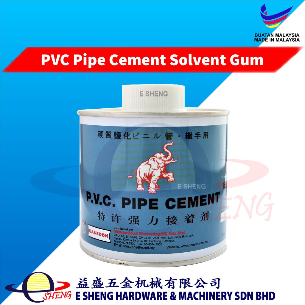 PVC Pipe Cement Solvent Gum / PVC Pipe Glue (500g) | Shopee Malaysia
