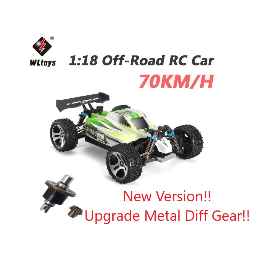 WLtoys A959B 1/18 4WD Buggy Off Road RC Car 70km/h A959-B | Shopee Malaysia