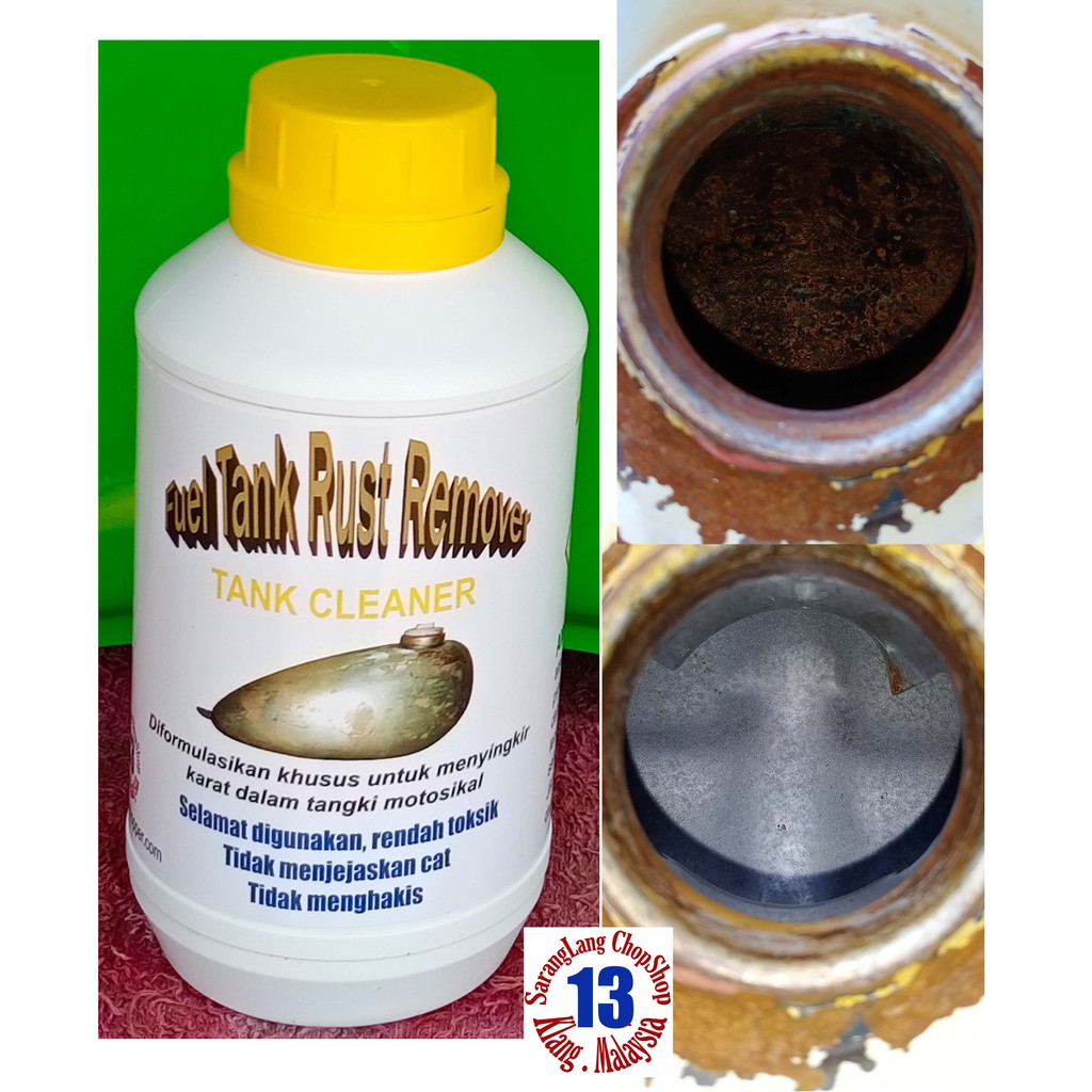500ml.Fuel Tank Rust Remover, Tank Cleaner, Ubat Buang Karat | Shopee ...