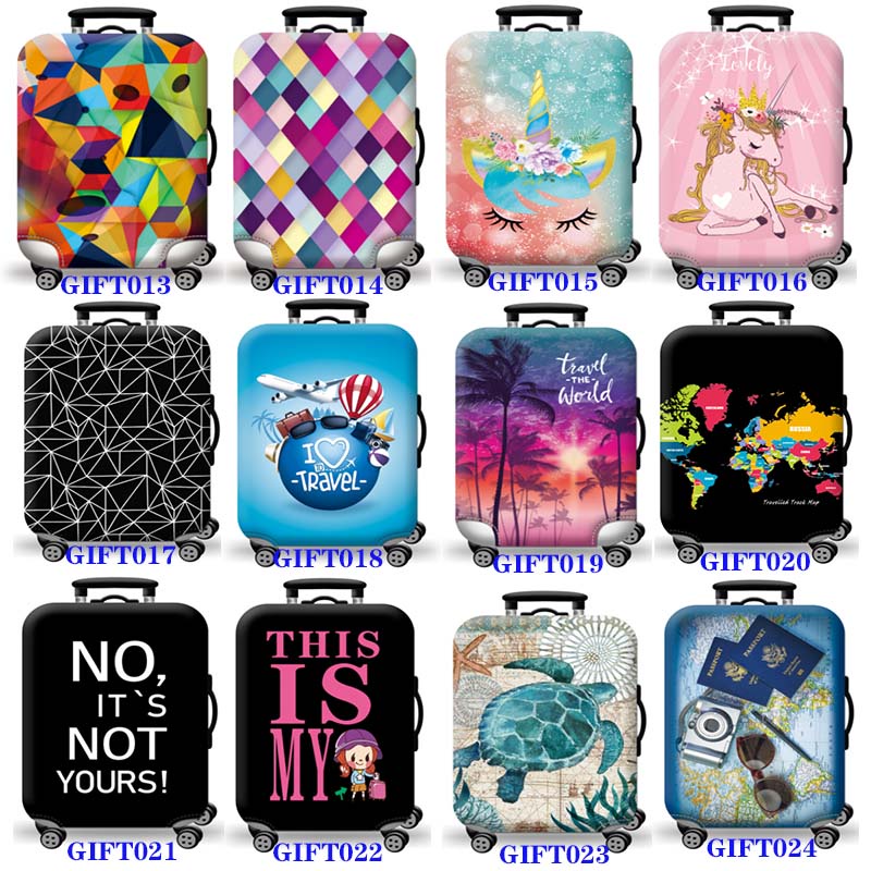GIFT01324 Luggage Cover Suitcase Cover Thick Stretch Travel Bag