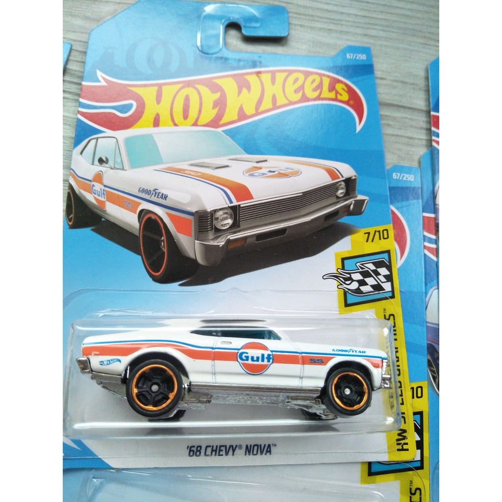 Hot wheels chevy nova gulf on sale