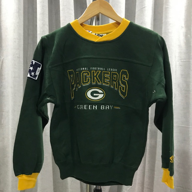 Vintage Rare Green Bay Packers NFL Sports Football Pullover