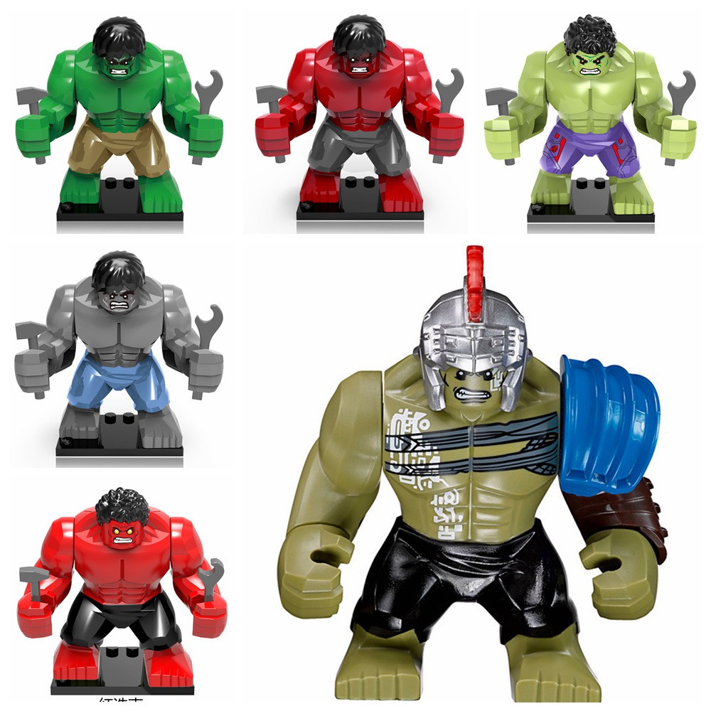 Marvel Super Heroes Hulk Bruce Banner Big Size Building Blocks ...